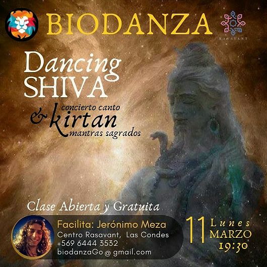 dancing Shiva y Kirtan